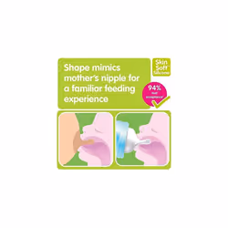 MAM Extra Soft Bottle Spouts, Suitable for 4+ Months, MAM Bottle Teats with SkinSoft Silicone, Fits all MAM Baby Bottles, Baby Feeding Essentials