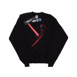 Star Wars Womens/Ladies Darth Vader Shadow Sweatshirt - XS, Black