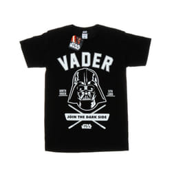Star Wars Mens Darth Vader Collegiate T-Shirt - M, Black