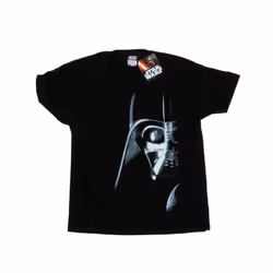 Star Wars Boys Darth Vader Face T-Shirt - 12-13 Years, Black