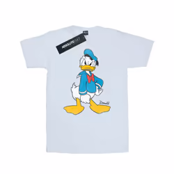 Disney Mens Donald Duck Angry T-Shirt - XL, White