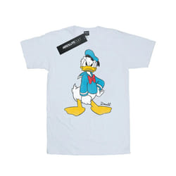 Disney Mens Donald Duck Angry T-Shirt - XL, White
