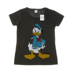 Disney Womens/Ladies Donald Duck Angry Cotton T-Shirt - XS, Light Graphite