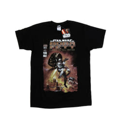 Star Wars Mens Boba Fett Enemy Of The Empire T-Shirt - S, Black