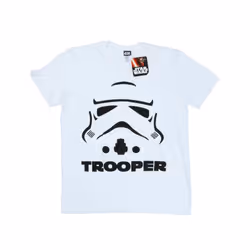 Star Wars Mens Stormtrooper Trooper T-Shirt - L, White