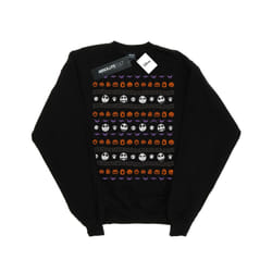 Disney Mens Nightmare Before Christmas Halloween Icons Sweatshirt - L, Black