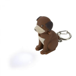 Regatta Great Outdoors Childrens/Kids Animal Keyring Torch - One Size, Brown