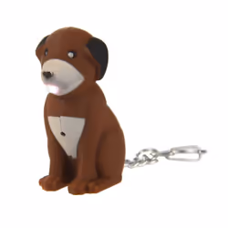 Regatta Great Outdoors Childrens/Kids Animal Keyring Torch - One Size, Brown