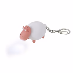 Regatta Great Outdoors Childrens/Kids Animal Keyring Torch - One Size, White