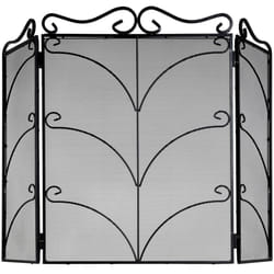Hill Interiors Heavy Ornate Fire Screen