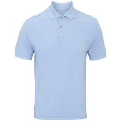 Premier Mens Coolchecker Pique Short Sleeve Polo T-Shirt - S, Light Blue