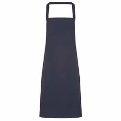 Premier Ladies/Womens Slim Apron (no Pocket) / Workwear - One Size, Navy