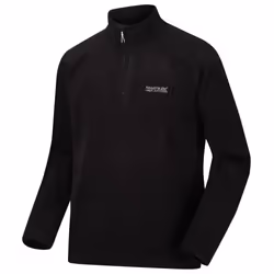 Regatta Great Outdoors Mens Thompson Half Zip Fleece Top - XL, Black