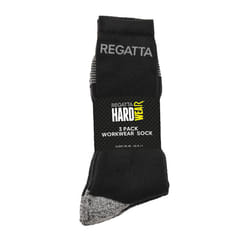 Regatta Hardwear Mens Workwear Socks (Pack Of 3)