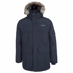Trespass Mens Highland Waterproof Parka Jacket - XS, Black