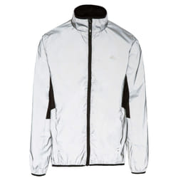 Trespass Mens Zig Reflective Active Jacket - XL, Silver Reflective
