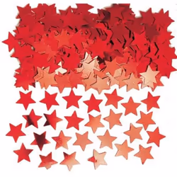Amscan Stardust Confetti - One Size, Red
