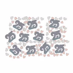 Amscan Anniversary Confetti - 25th