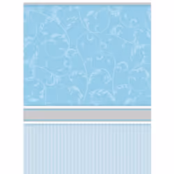 Amscan Communion Blessing Tablecover - One Size, Blue