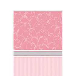 Amscan Communion Blessing Tablecover - One Size, Pink