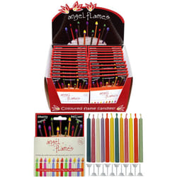 Henbrandt Angel Flames Colour Candles (Pack Of 12)