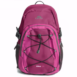 Trespass Albus 30 Litre Casual Rucksack/Backpack - One Size, Grape Wine