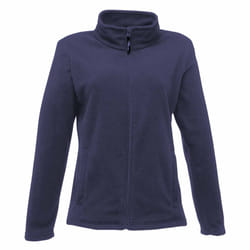 Regatta Professional Womens/Ladies Microfleece Full Zip Jacket - 10, Dark Navy
