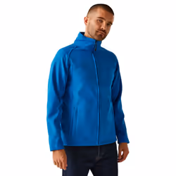 Regatta Uproar Mens Softshell Wind Resistant Fleece Jacket - S, Oxford Blue
