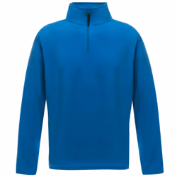 Regatta Mens Micro Zip Neck Fleece Top - XXXL, Oxford Blue