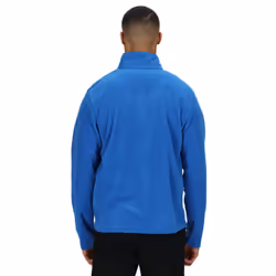 Regatta Mens Micro Zip Neck Fleece Top - XXXL, Oxford Blue