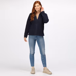 Regatta Ladies/Womens Thor III Fleece Jacket - 14, Dark Navy