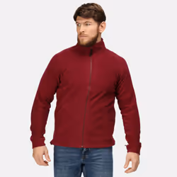 Regatta Mens Thor III Fleece Jacket - 2XL, Bordeaux