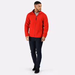 Regatta Mens Thor III Fleece Jacket - 2XL, Classic Red