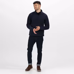 Regatta Professional Great Outdoors Unisex Thor Overhead Half Zip Anti-Pill Fleece Sweater (170 GSM) - XXXL, Dark Navy