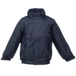 Regatta Kids/Childrens Waterproof Windproof Dover Jacket - 32, Navy/Navy