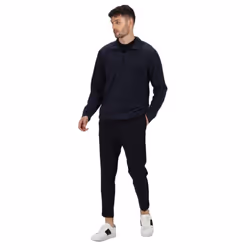 Regatta Professional Mens Micro Zip Neck Fleece Top - XXXXL, Dark Navy