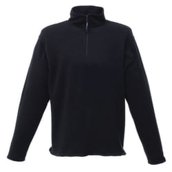 Regatta Professional Mens Micro Zip Neck Fleece Top - XL, Black
