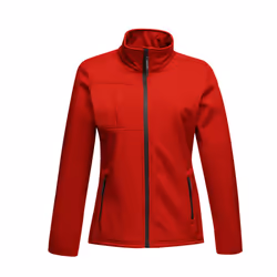 Regatta Professional Womens/Ladies Octagon II Waterproof Softshell Jacket - 18, Classic Red/Black
