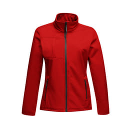 Regatta Professional Womens/Ladies Octagon II Waterproof Softshell Jacket - 18, Classic Red/Black