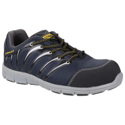 Stanley Mens Globe Lace Up Safety Trainers - 10 UK, Navy/Grey