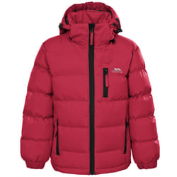 Trespass Kids Boys Tuff Padded Winter Jacket - 3/4 Years, Red
