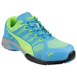 Puma Safety Womens/Ladies Celerity Knit Lace Up Safety Trainers - 6.5 UK, Blue