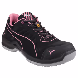 Puma Safety Womens/Ladies Lightweight Fuse TC Safety Trainers - 4 UK, Black