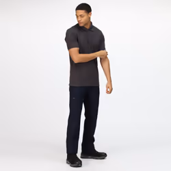 Regatta Professional Mens Classic 65/35 Short Sleeve Polo Shirt - XL, Seal Grey