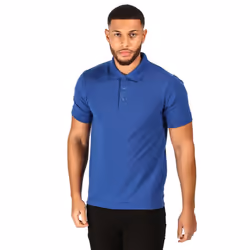 Regatta Professional Mens Classic 65/35 Short Sleeve Polo Shirt - 2XL, Royal Blue