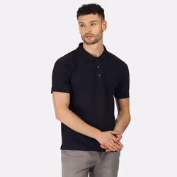 Regatta Professional Mens Classic 65/35 Short Sleeve Polo Shirt - XL, Navy