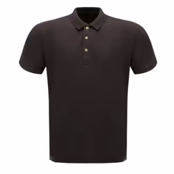 Regatta Professional Mens Classic 65/35 Short Sleeve Polo Shirt - XS, Black
