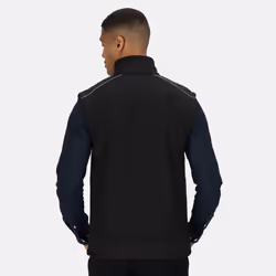 Regatta Great Outdoors Mens Sandstorm Sleeveless Zip Up Bodywarmer - 3XL, Black