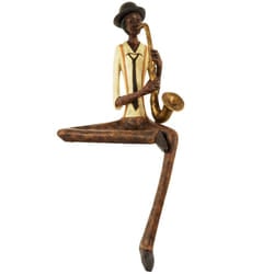 Hill Interiors Sitting Jazz Band Saxophonist