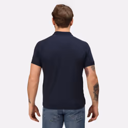 Regatta Hardwear Mens Coolweave Short Sleeve Polo Shirt - 3XL, Navy